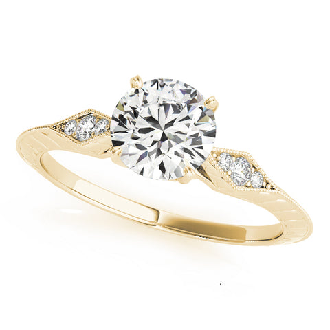 Echos Round Brilliant Diamond Engagement Ring