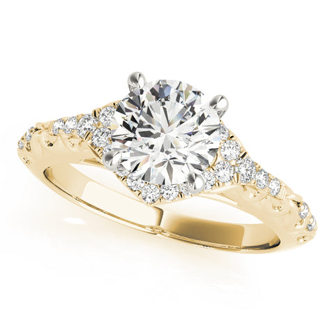 Reverie Round Brilliant Diamond Engagement Ring