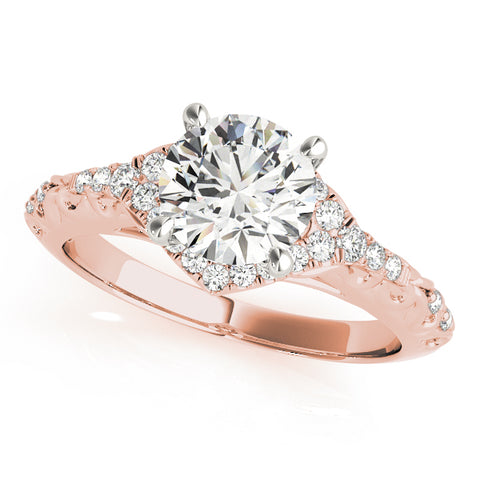 Reverie Round Brilliant Diamond Engagement Ring