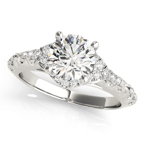 Reverie Round Brilliant Diamond Engagement Ring