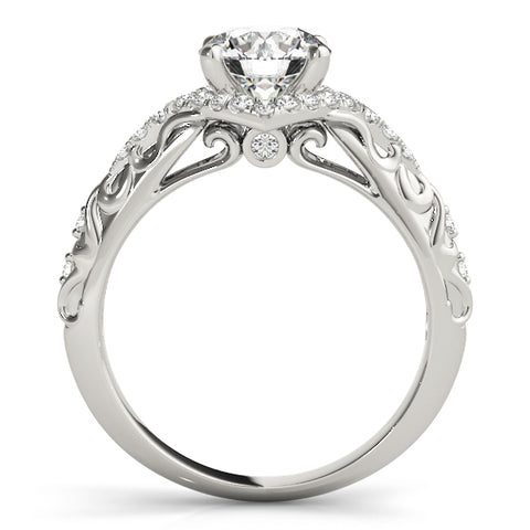 Reverie Round Brilliant Diamond Engagement Ring