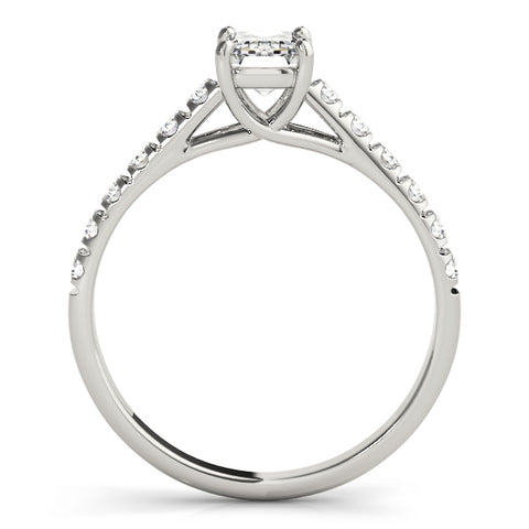 Trellis Cathedral Radiant Diamond Engagement Ring