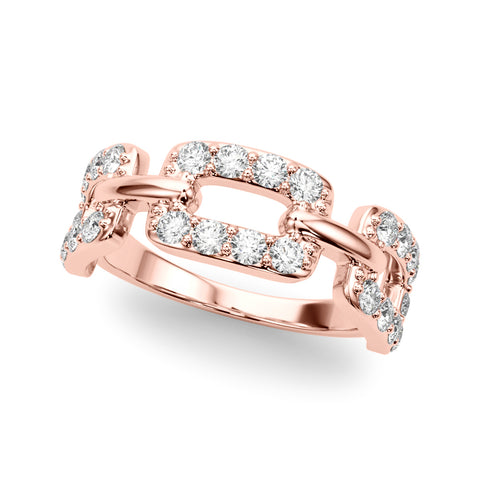 Luxe Link Diamond Ring 3/4ctw