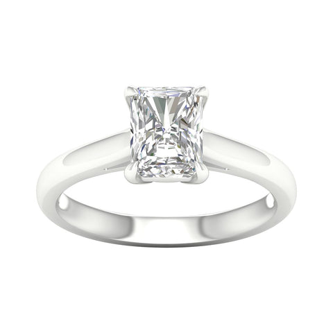 Cathedral Radiant Solitaire Diamond Engagement Ring 1.5ct