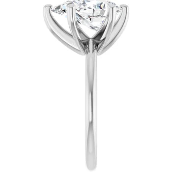 Pear Solitaire Diamond Engagement Ring 3.04ct