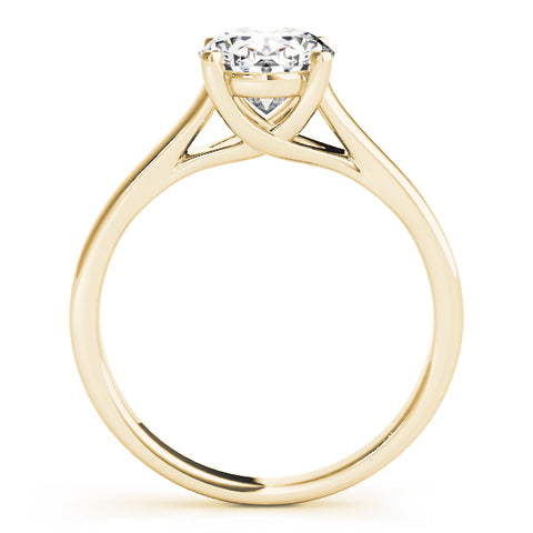 Oval Solitaire Trellis Diamond Engagement Ring 1.60ct