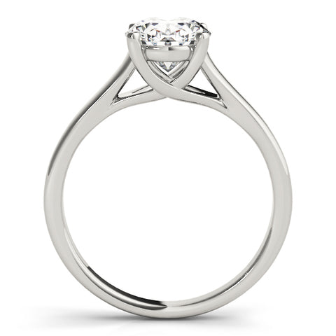 Oval Solitaire Trellis Diamond Engagement Ring 1.60ct