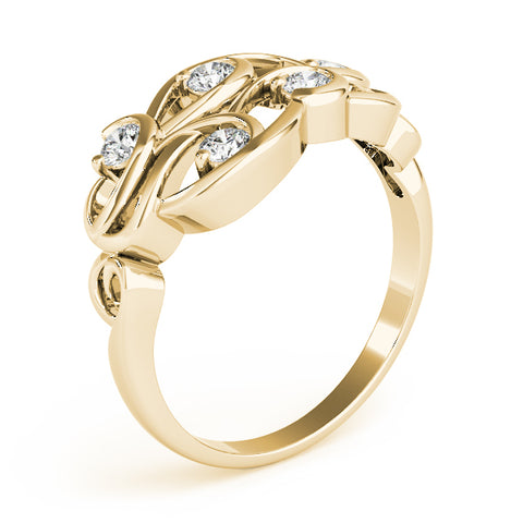 Lumière Diamond Swirl Ring 1/3ctw
