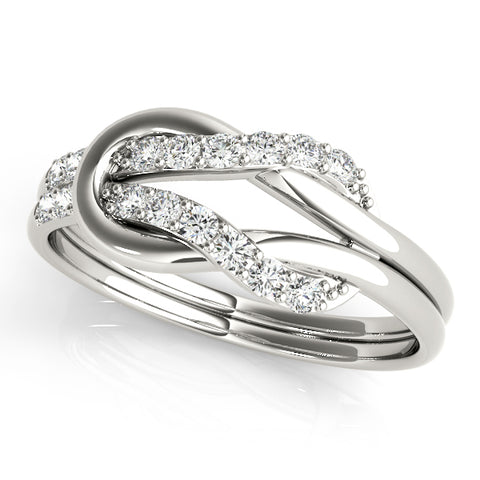 Diamond Love Knot Ring
