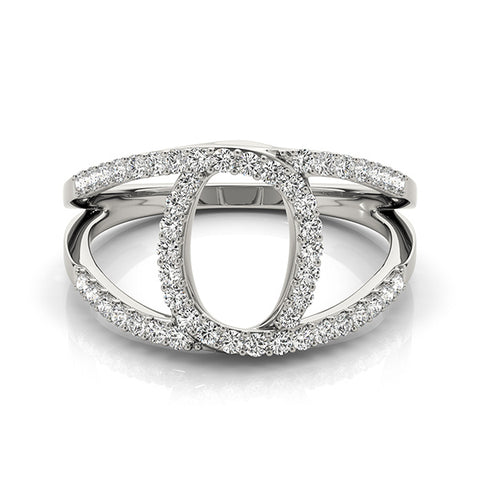Interlocking Diamond Ring