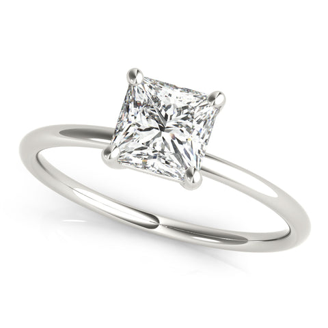 Princess Solitaire Diamond Engagement Ring 2.10ct